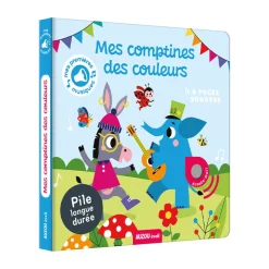Livre sonore "Mes comptines des couleurs"
