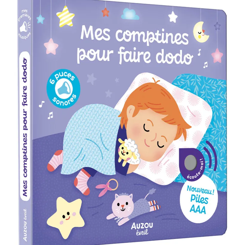 Livre sonore mes comptines "Pour faire Dodo" 1an+