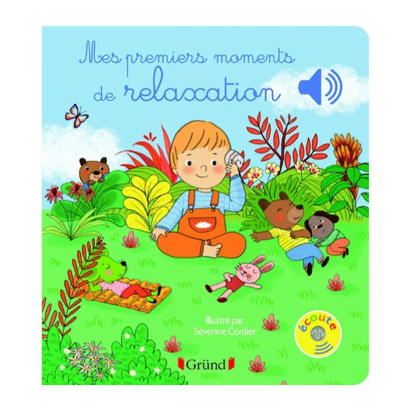 Livre sonore Mes premiers moments de relaxation