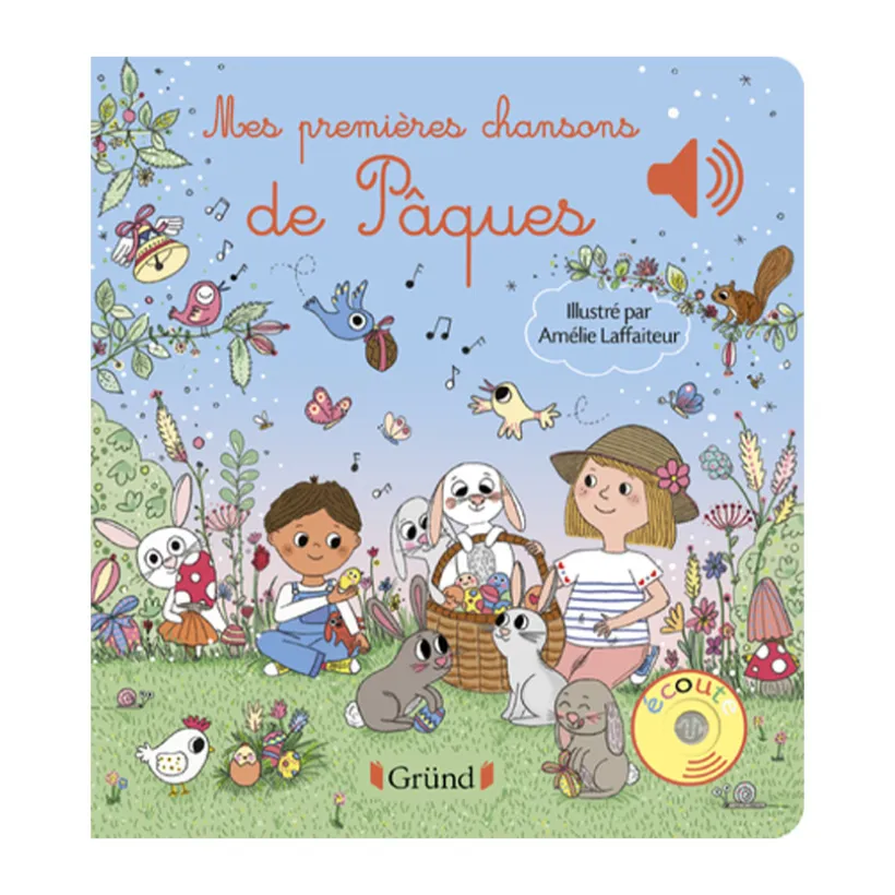 Livre sonore Mes premières chansons de Pâques