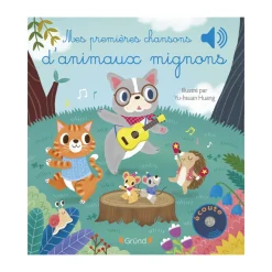 Livre sonore "Mes premières chansons d'animaux mignons"