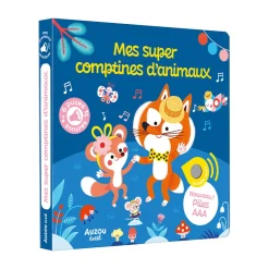 Livre sonore "Mes super comptines d'animaux"