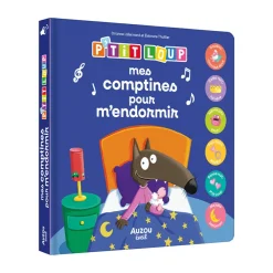 Livre sonore "P'tit Loup - Mes comptines pour m'endormir"