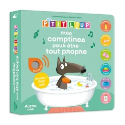 Livre sonore "P'tit Loup - Mes comptines pour être tout propre"
