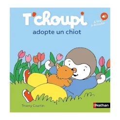 Livre T'choupi adopte un chiot