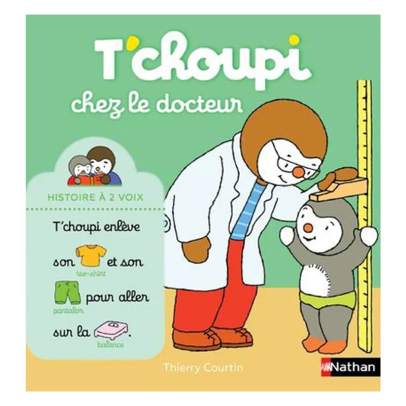 Livre T'Choupi chez le docteur