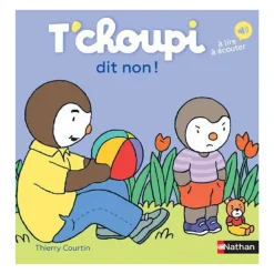 Livre T'Choupi dit non