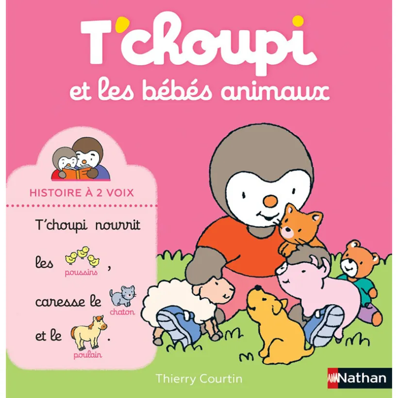 Livre T'Choupi et les bébés animaux