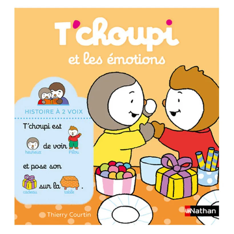 Livre T'choupi et les émotions