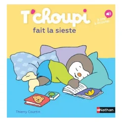 Livre T'choupi fait la sieste