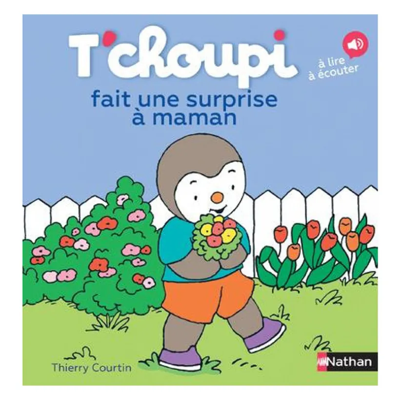 Livre T'choupi fait une surprise à maman