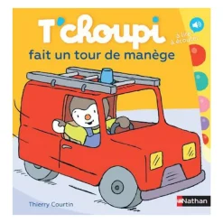Livre T'Choupi fait un tour de manège