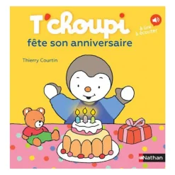 Livre T'Choupi fête son anniversaire