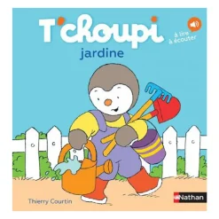 Livre T'Choupi jardine