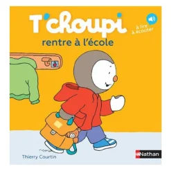 Livre T'Choupi rentre à l'école