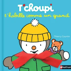 Livre T'choupi s'habille comme un grand