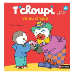 Livre T'choupi va au cirque