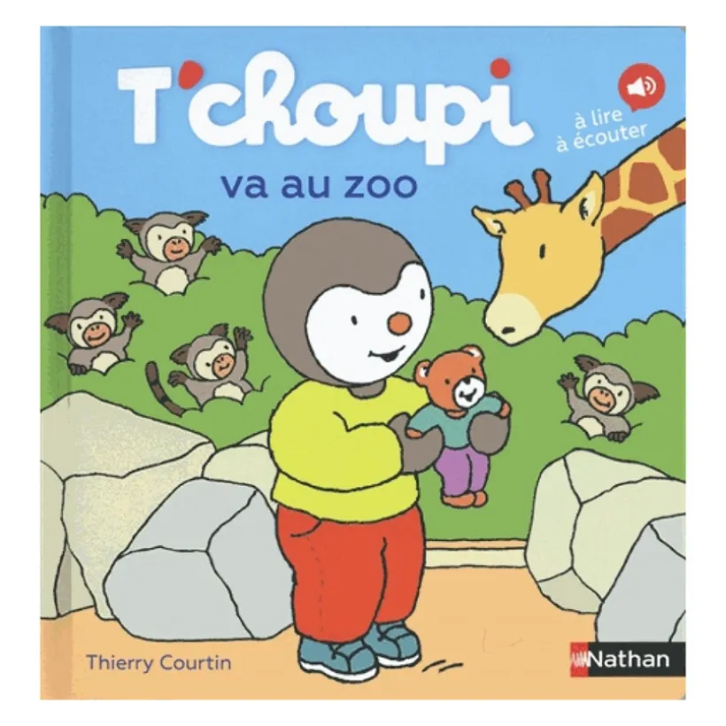 Livre T'Choupi va au Zoo