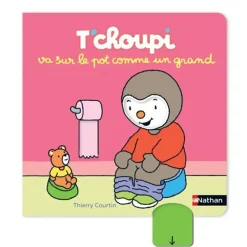 Livre T'Choupi va sur le pot comme un grand