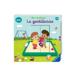 Livre à tirettes Mes routines - la gentillesse