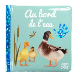 Livre à toucher Bébé touche-à-tout | Au bord de l'eau