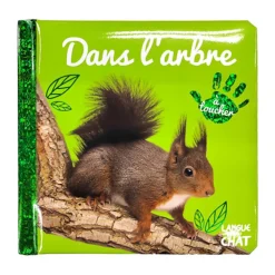 Livre à toucher Bébé touche-à-tout | Dans l'arbre