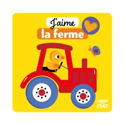 Livre à toucher J'aime la ferme