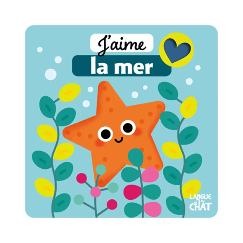 Livre à toucher J'aime la mer