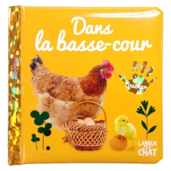 Livre touche-à-tout Dans la basse-cour