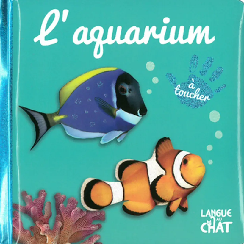 Livre touche à tout L'aquarium