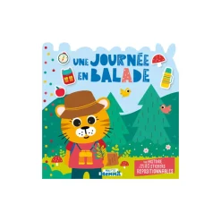 Livre Une journée en balade avec stickers