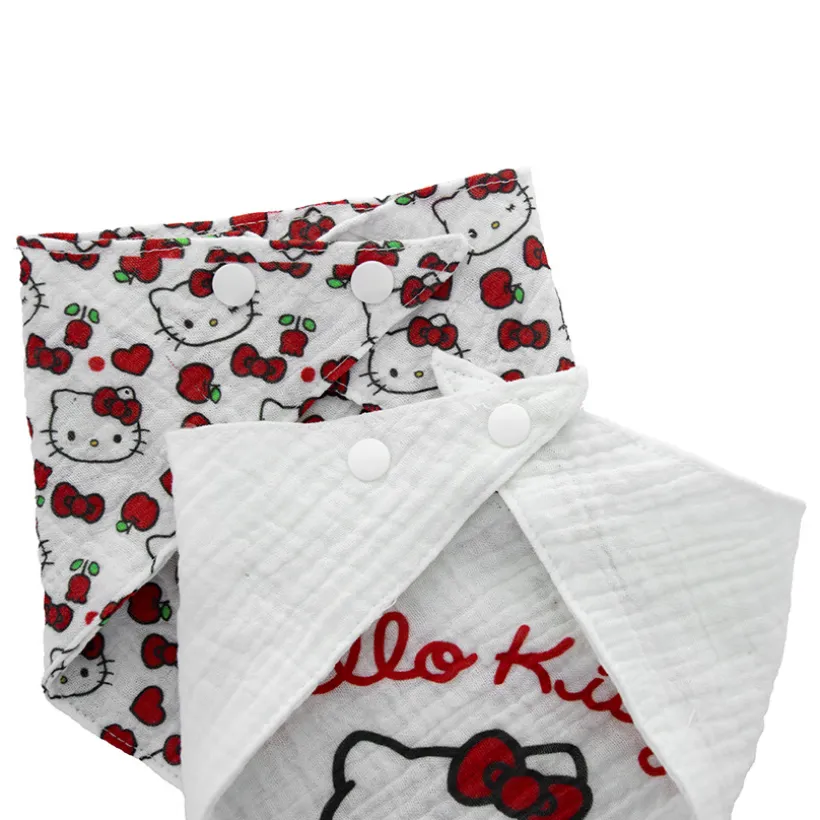 Lot 2 bavoirs bandana Hello Kitty