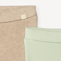 Lot 2 caleçons en maille nid d'abeille pour bébé garçon