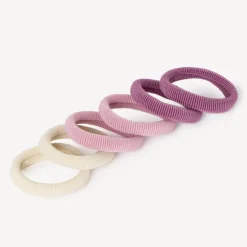 Lot de 6 barrettes et pinces + 6 élastiques pour fille