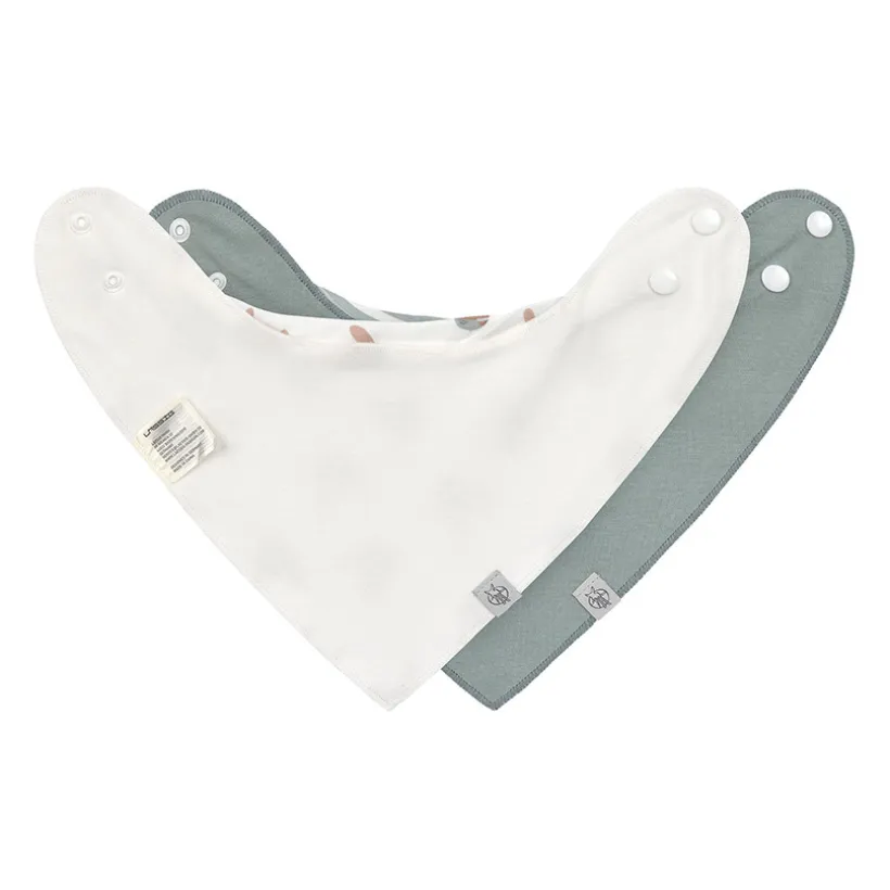 Lot de 2 bavoirs bandanas imperméable Tiny Team Dog