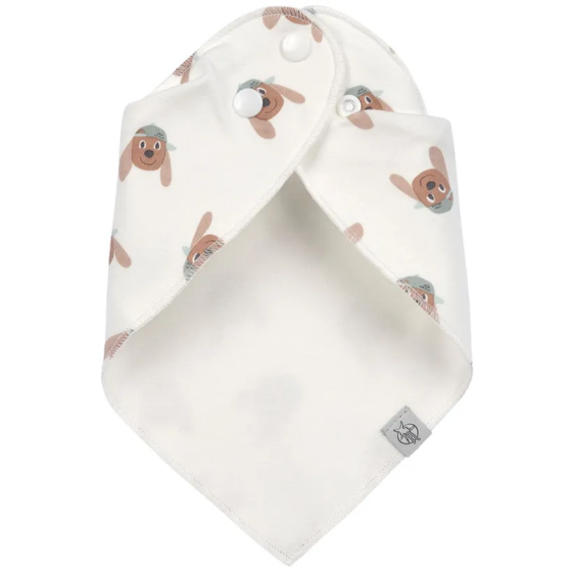 Lot de 2 bavoirs bandanas imperméable Tiny Team Dog