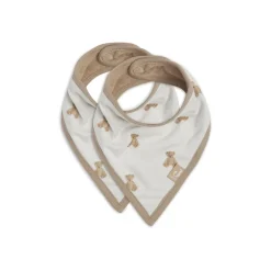 Lot de 2 bavoirs bandana Teddy Bear