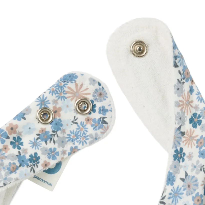 Lot de 2 bavoirs bandana Tiny Flowers