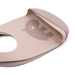 Lot de 2 bavoirs en silicone - Ozzo rose