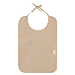 Lot de 7 bavoirs grand modèles - Beige