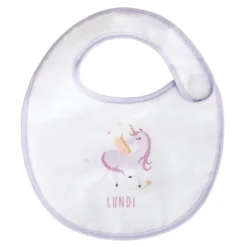 Lot de 7 bavoirs Licorne