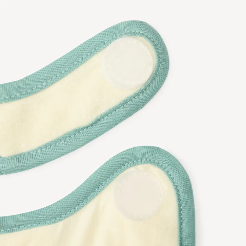 Lot de 2 bavoirs motifs dinosaure pour bébé garçon