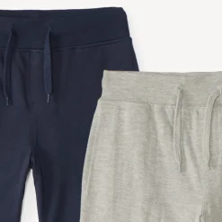 Lot de 2 bermudas unis en maille