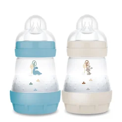 Lot de 2 biberon Easy Start anti-colique 160 ml océan/sable (modèle aléatoire)
