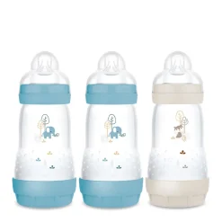 Lot de 3 biberon Easy Start anti-colique 260 ml océan/sable