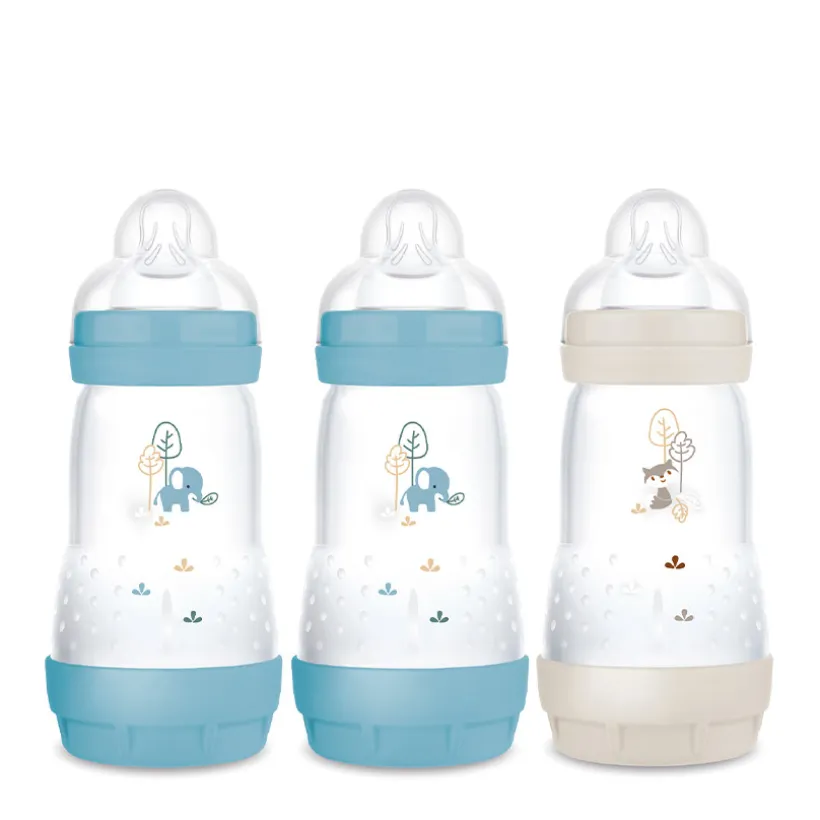 Lot de 3 biberon Easy Start anti-colique 260 ml océan/sable