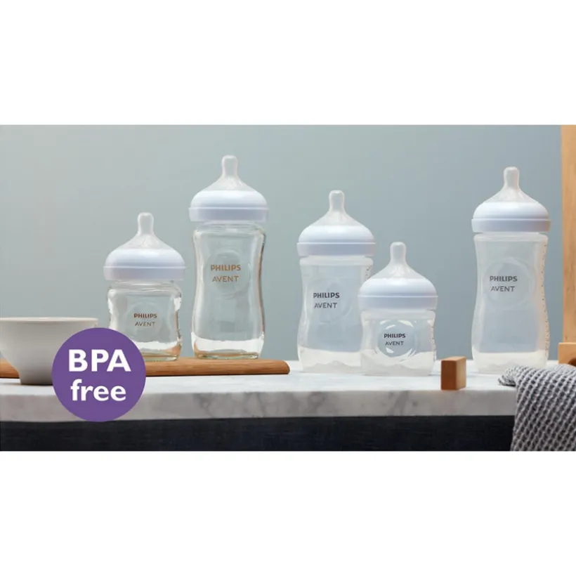 Lot de 3 biberons Natural Response 260 ml