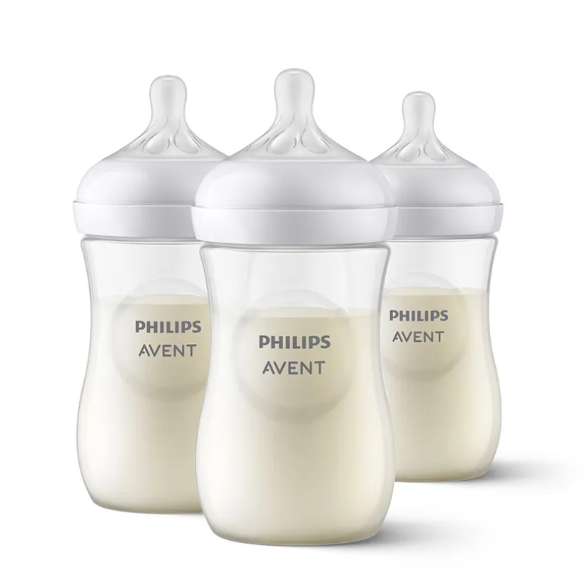 Lot de 3 biberons Natural Response 260 ml