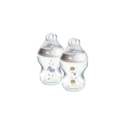 Lot de 2 biberons Natural Start anti-colique 260ml