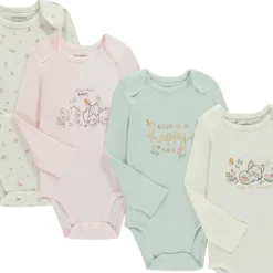 Lot de 7 bodies fantaisie en maille côte pour bébé fille